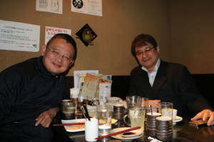 小沢先生と国際F.S.A拳真館 羽山威行 館長