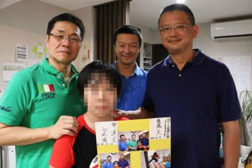 翼学院さんを表敬訪問
